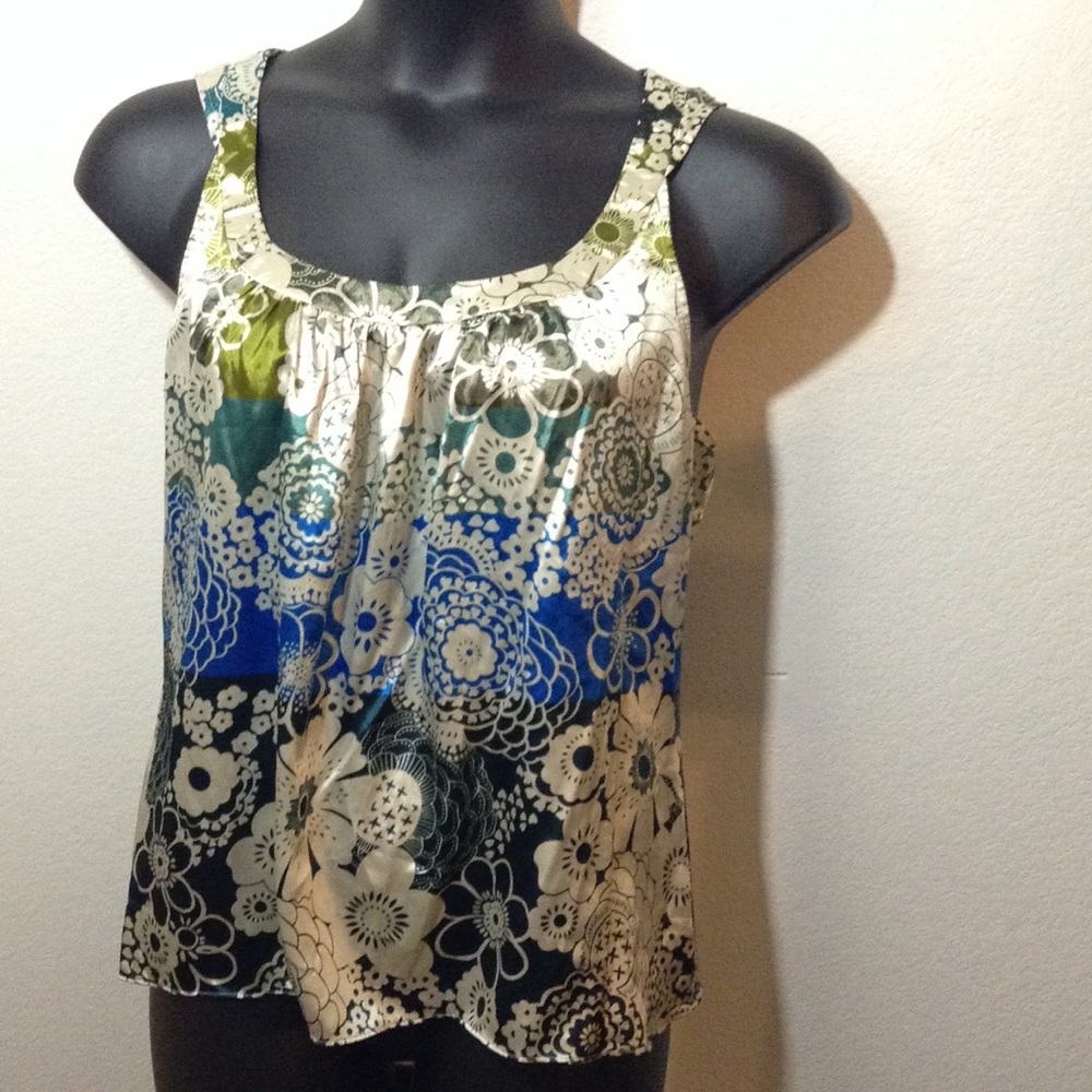 COPY - Satin Floral Top 🌺🌺🌺
